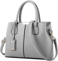 Covelin Women's Top-handle Cross Body Handbag Grey