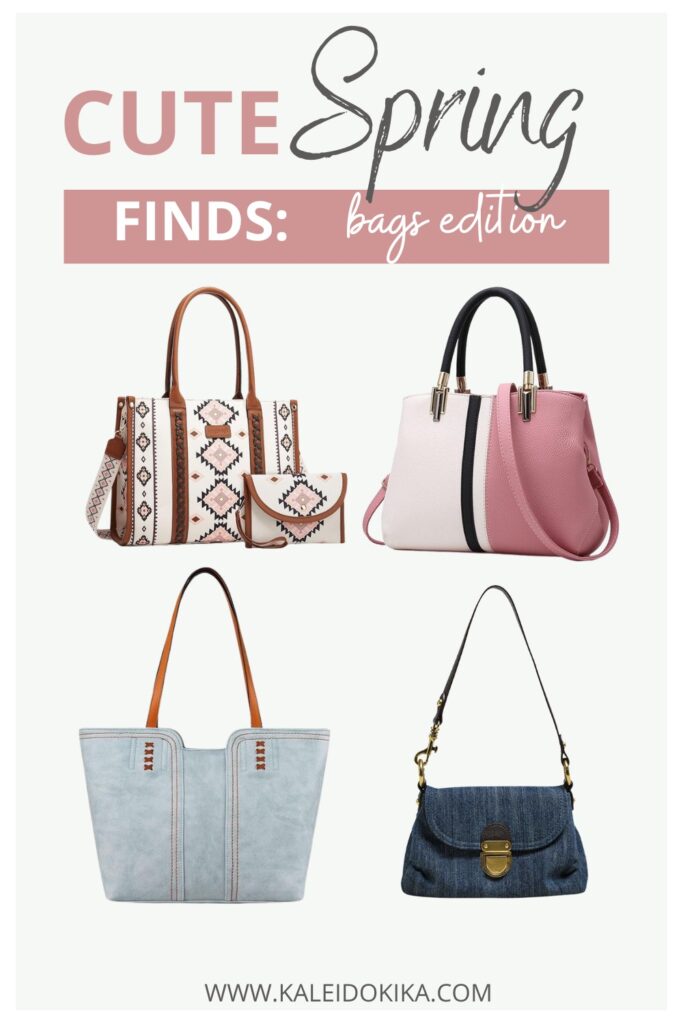 Image showing some cute bags for spring