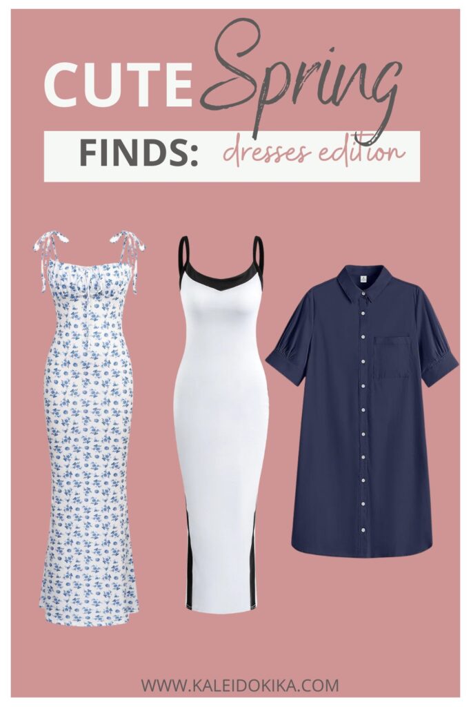 Image showing some cute dresses for spring for women