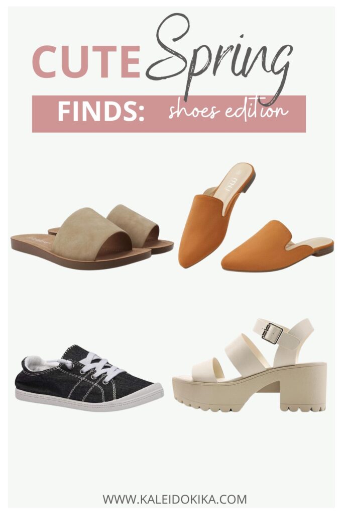 Image showing a pick of shoes that are perfect for spring