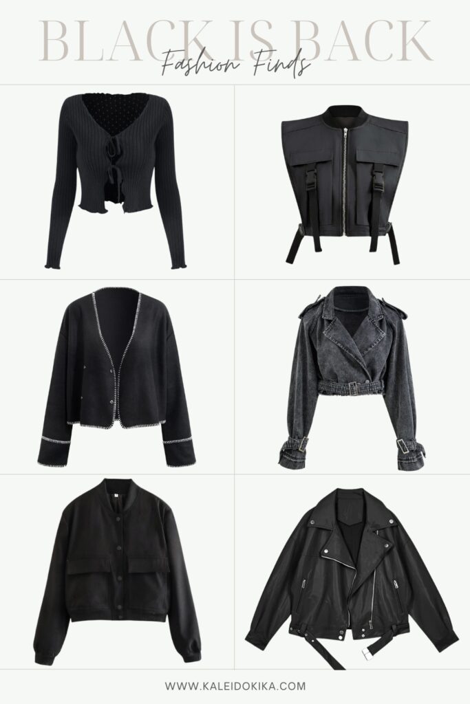 Image showing fashion finds in the color black