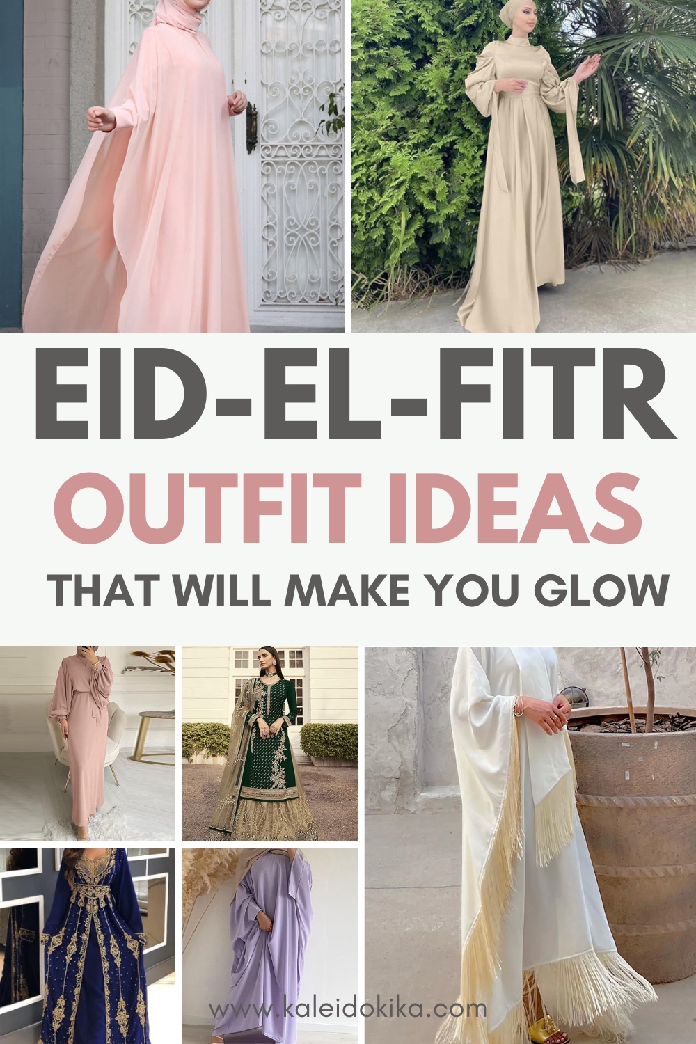 Thumbnail showing multiple eid el fitr outfit ideas for women