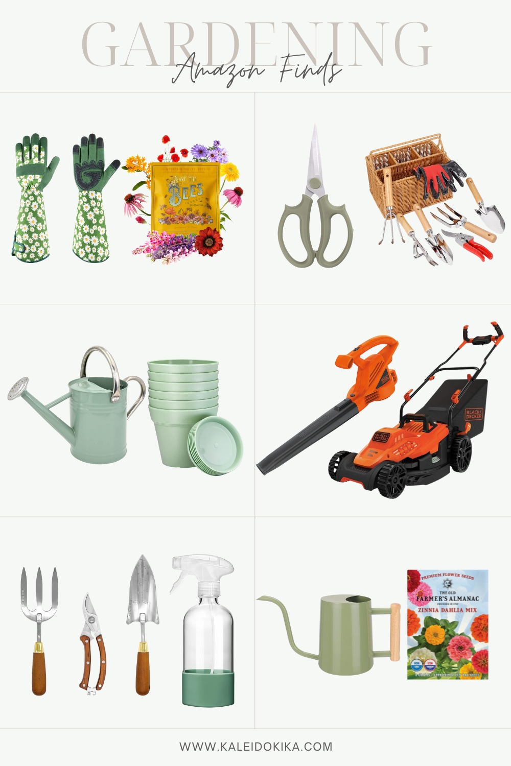 Image showing a couple of Amazon finds for Gardeners
