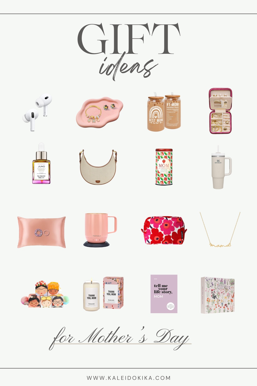 Image showing 18 gift ideas for Mother's Day on amazon