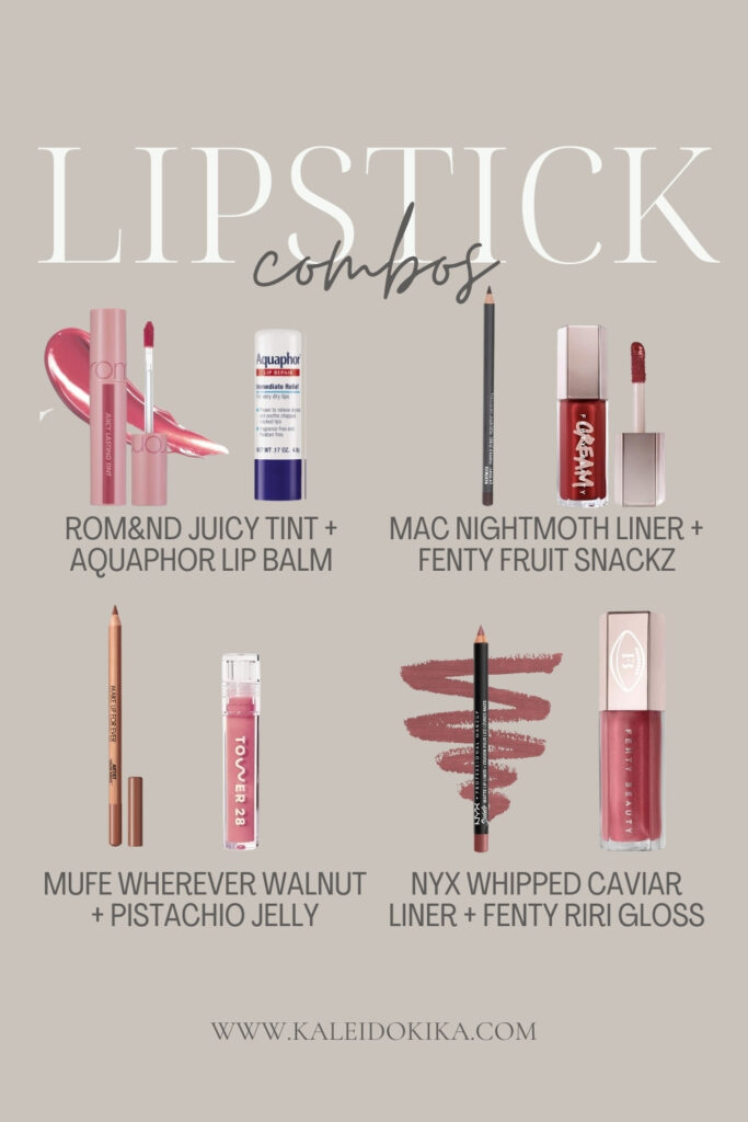Image showing 4 lipstick combos