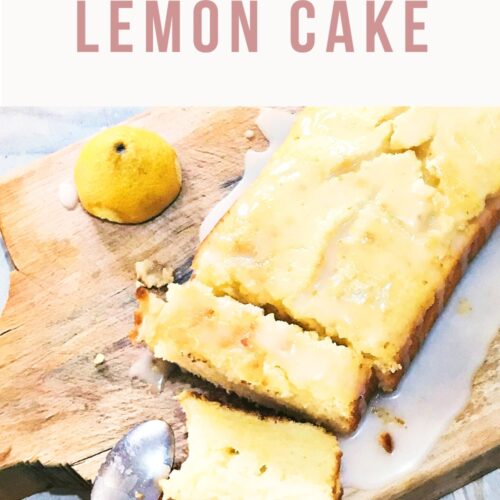 Image showing a super delicious lemon pound cake