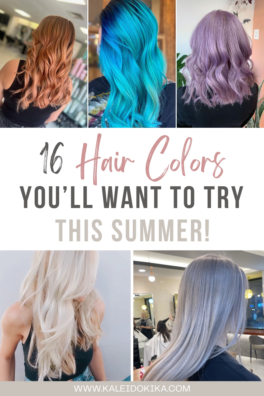 Image showing 16 hair colors trends for summer