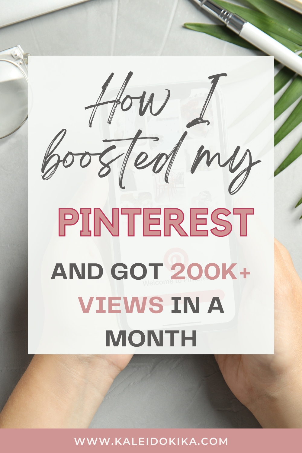 Image of the thumbnail of a pinterest growth report
