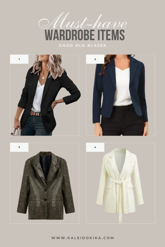 Image of wardrobe essentials that every woman should own
