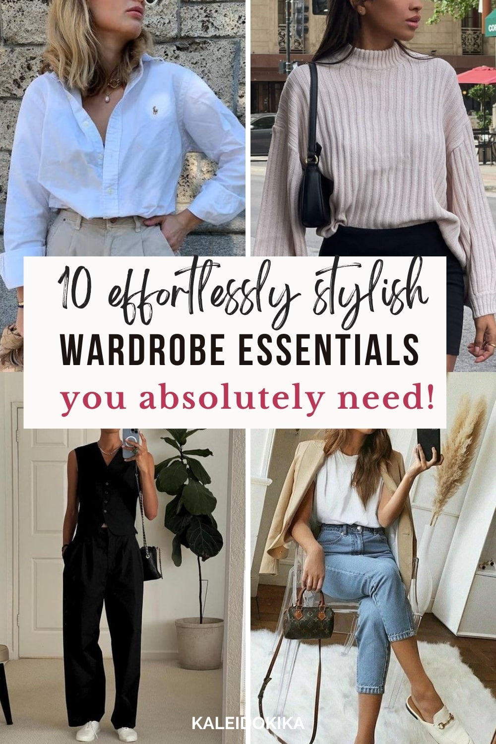 Image showing 10 wardrobe essentials for women that are a must have